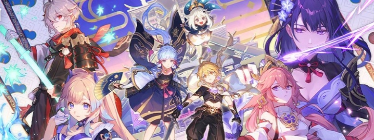 原神雷神和心海 原神雷神和心海