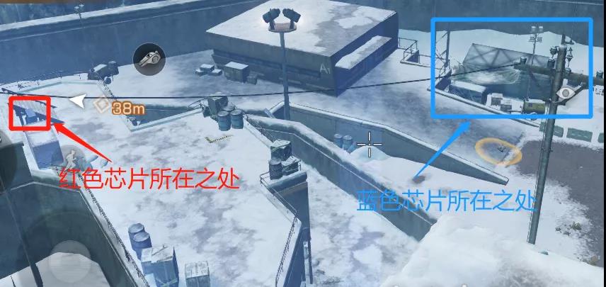 明日之后幽灵据点红色芯片位置