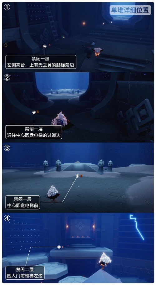 光遇表演季禁阁蜡烛在哪