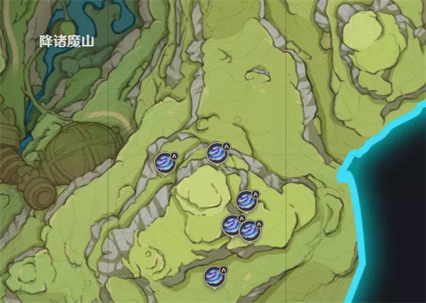 原神树王圣体菇采集点1