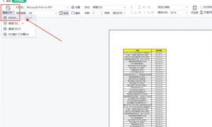 excel表格怎么打印在一张纸上a4纸上