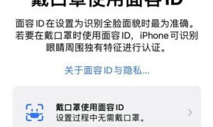 iphone口罩解锁怎么设置 iphone口罩解锁教程