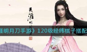 天涯明月刀120级经纬棋子怎么搭配