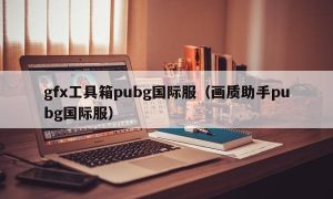 gfx工具箱pubg国际服（画质助手pubg国际服）