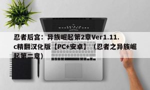 忍者后宫：异族崛起第2章Ver1.11.c精翻汉化版【PC+安卓】（忍者之异族崛起第二章）